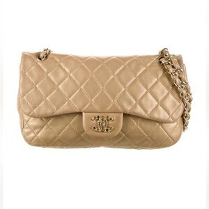 Beige Chanel Flap Bag​​​​​​​​​​
